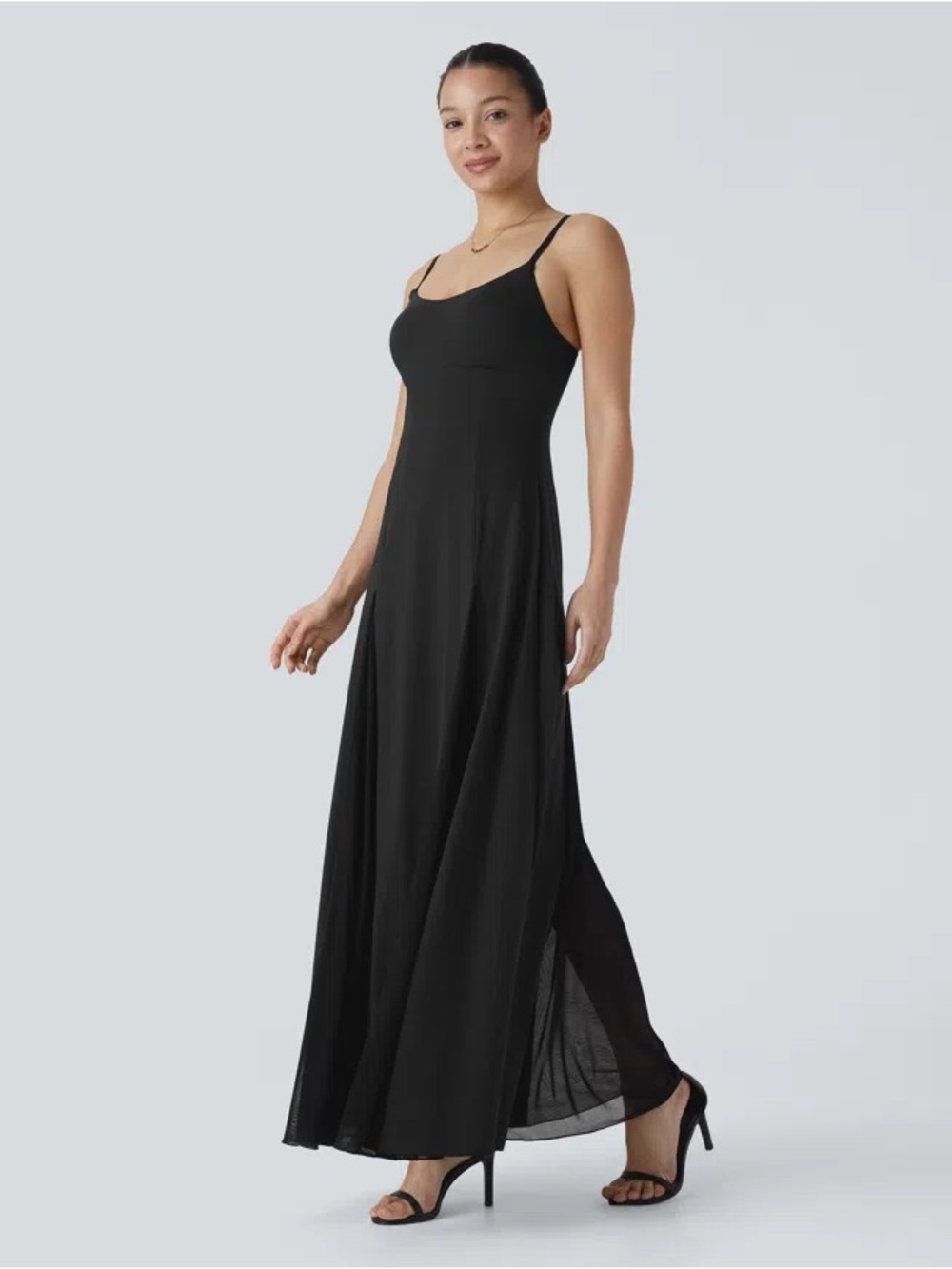Halara Contrast Mesh Maxi L